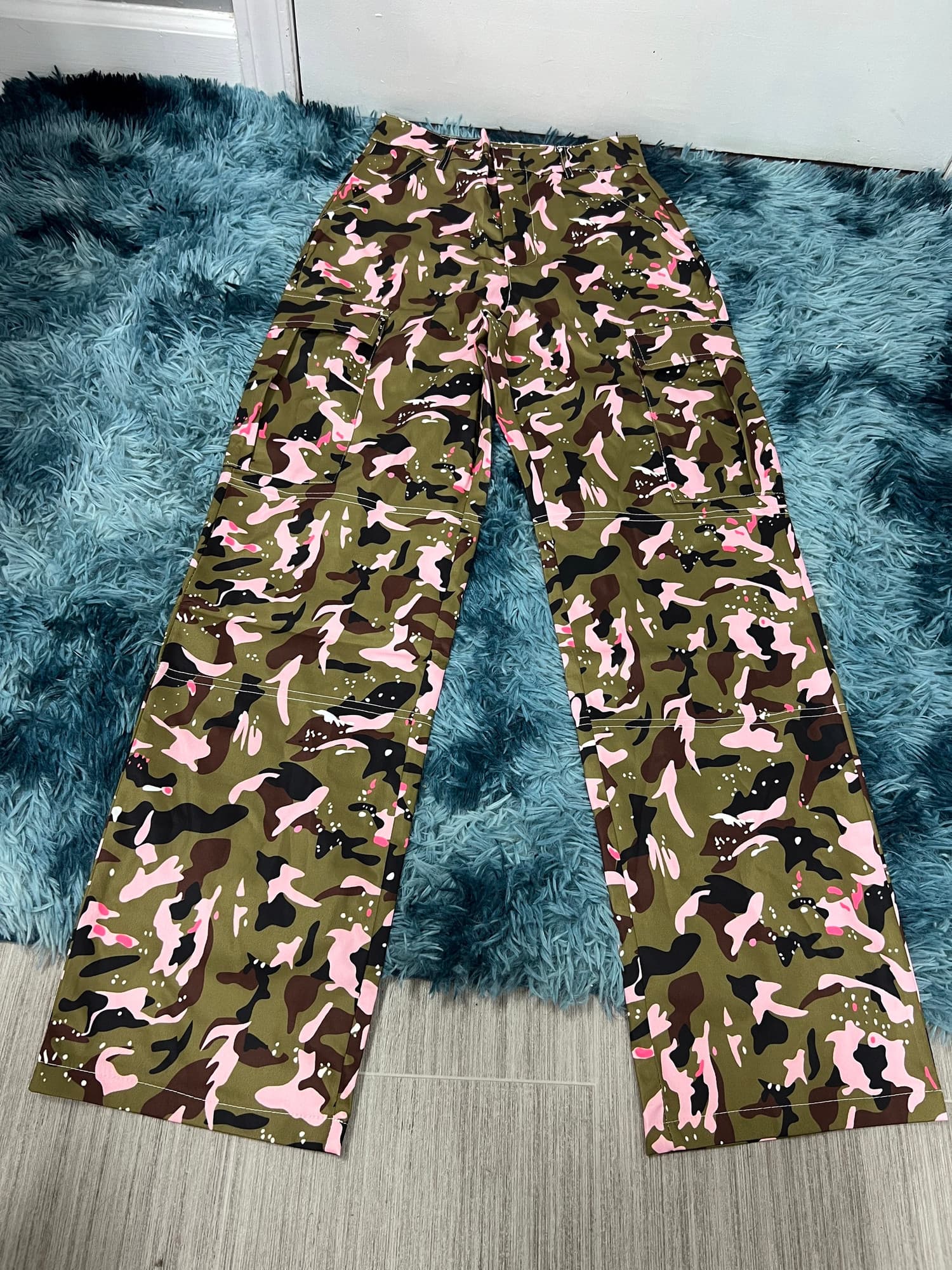 CAMO PANTS PINK