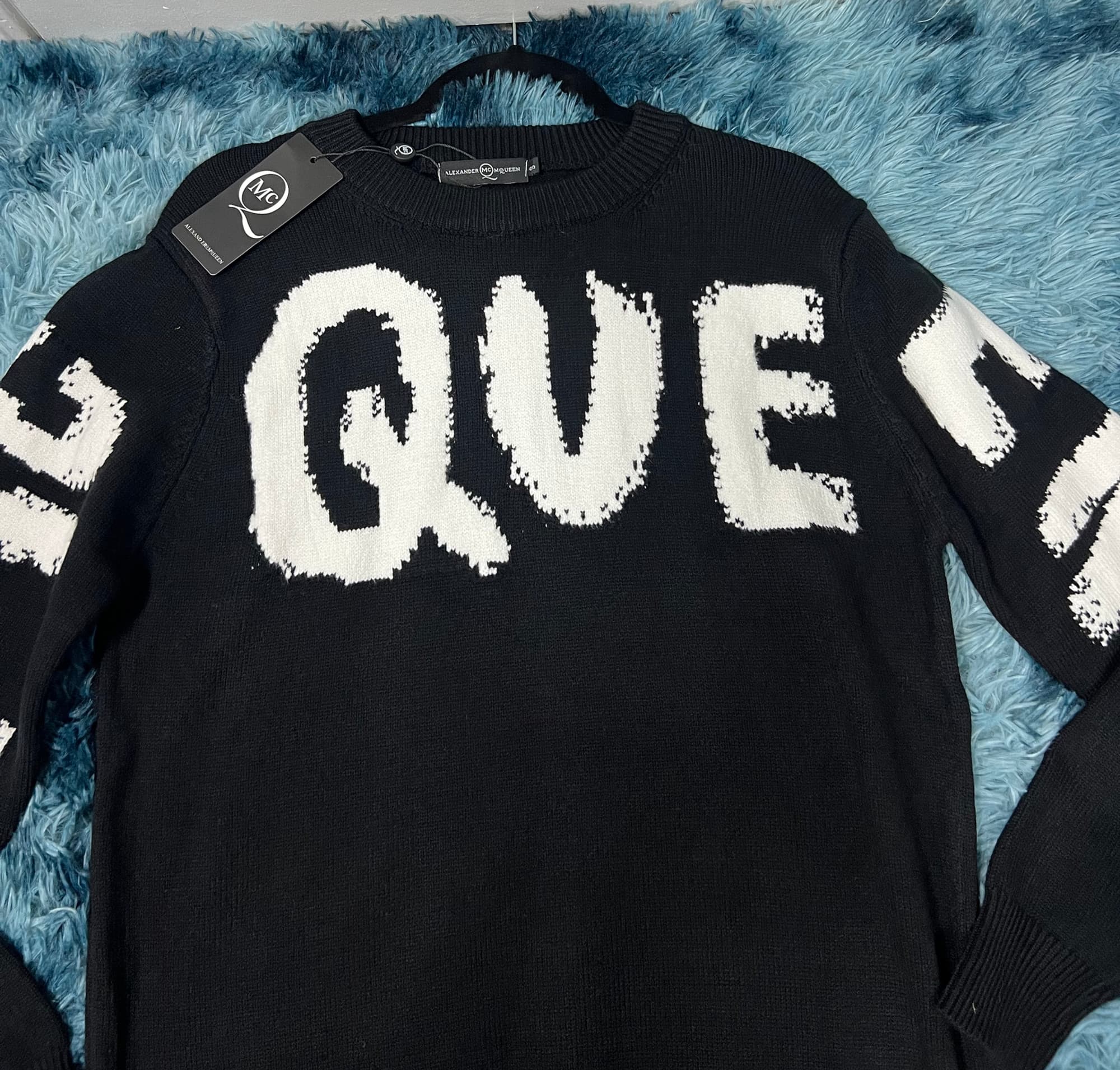 MCQUEEN OVERSIZE SWEATER