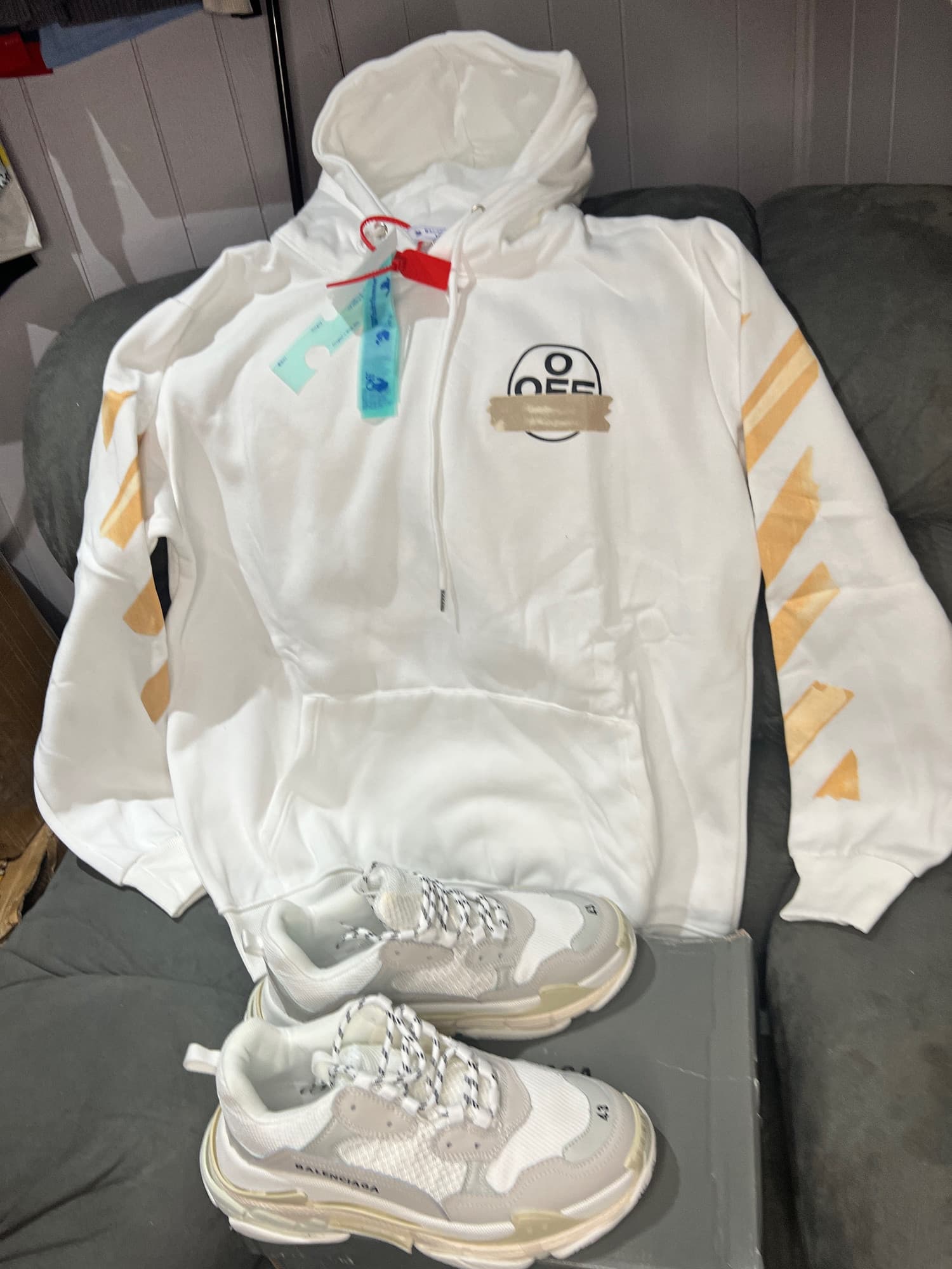 BALENCIAGA  &  OFF-WHITE  SET