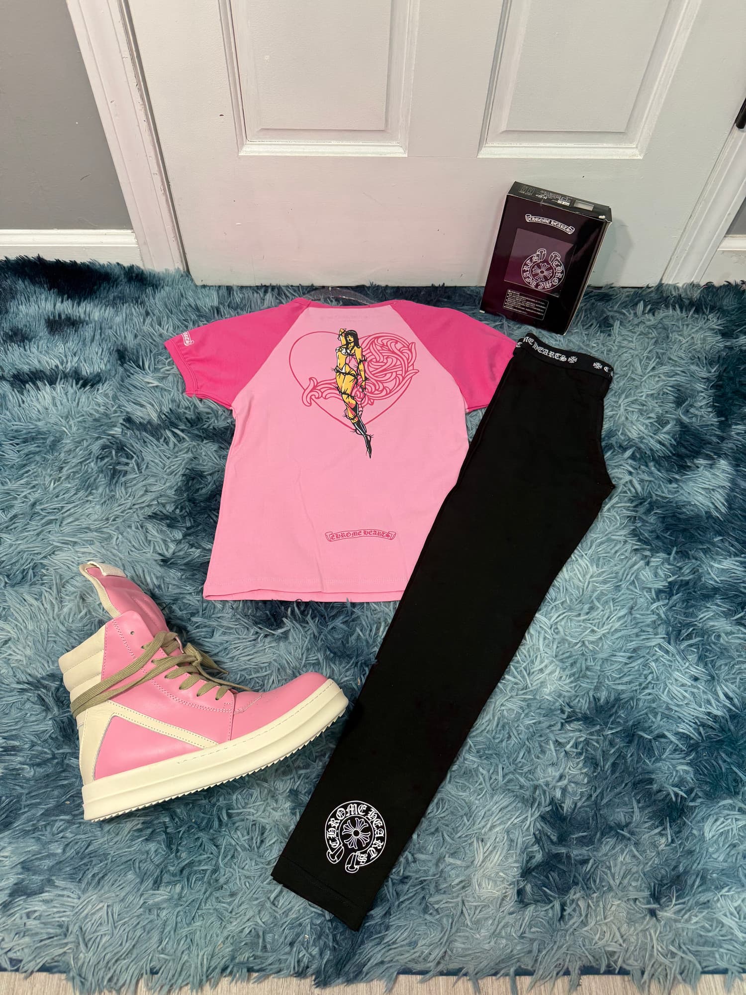 CHROMEHEARTS AND RICK OWENS SET